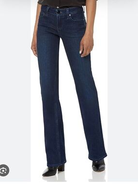 Paige Sloan Bootcut Dark Blue Women's Jeans